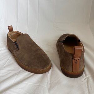 LUCA Terra Suede Sneakers Men 10 Brown Made in Portugal Lactae Hevea Sole Luxury